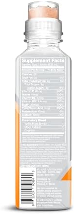 Karma Energy Drink – 12 Pack, Orange Mango Caffeinated Water with Cognizin Nootropics, Vitamins & Immune Support, Low Calorie