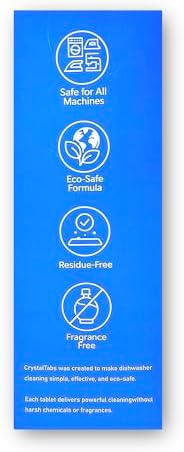 Dishwasher Cleaner Tablets – Deep Clean Descaler – Fragrance-Free – Removes Lime Scale, Hard Water & Odor – 24 Count Year Supply