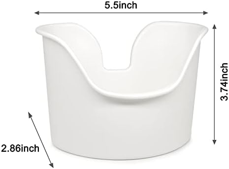 (3 PCS) Ear Wash Basin- Wax Removal Basin.Compatible with All Types of Ear Wash Systems