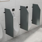 Urinal Partition,Bathroom partition, Wall-Mounted Men's Urinal Privacy Screen - Public Toilet Partition for Kindergartens, school，Shopping Malls, and Public Places 35.43x15.74x0.63 inch 1PCS