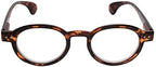 Calabria R217 Designer Vintage Reading Glasses +3.50 Brown Tortoise Men Women Trendy Single Power Readers Stylish Eyeglass
