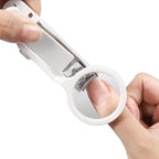 Remedic Extra Large Nail Clippers with Magnifier for Fingernails & Toenails – Arthritis-Friendly Grip - Perfect for Elderly & Low Vision Users – professional quality - sharp blades for precise cutting