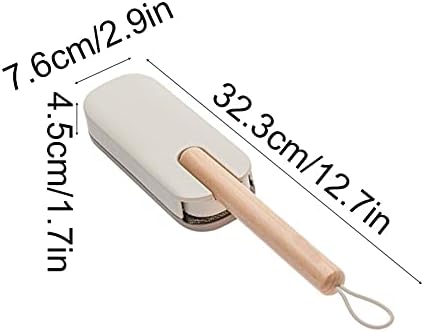 VALGRE Precipitator Anti-Static Dust Brush Hair Drafting Brush with Microfiber for Keyboard Home Hotel Bed Car Soft Clothes Multifunctional Cleaning Brush dust Catcher(Green)