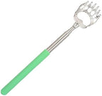 Extendable Back Scratcher - Portable Telescoping Back Massager, Metal Scratcher with Soft Long Handle for Home Office Travel