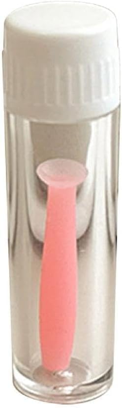 Pink Soft Silicone Contact Lens Insertion Tool Easy Plunger Remover Soft and Hard Lenses Multifunction Portable Tool Supplies Contact Lens Applicator Tools, Contact Lens Cases