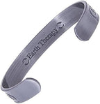 Earth Therapy Pure Copper Celtic Pewter Magnetic Bracelet – Unisex Sport Band with Ultra Strength Magnets - Adjustable