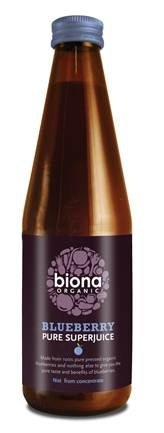 Biona Organic Blueberry Pure Pressed Juice 330ml