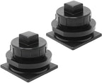 Stock Tank Drain Plug Compatible with Rubbermaid Commercial Stock Tanks - 2 Pack