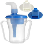 Dysphagia Drinking Cup, 5Cc-15Cc Flow Control, Spill-Proof Spout, Dual Handles, Senior Patient Dysphagia Cups