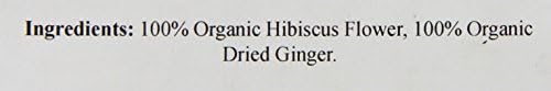 The Tao of Tea Hibiscus Ginger, 100% Organic Blended Herbal Tea, 1-Pounds
