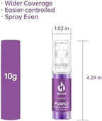 Purple Edible Glitter Spray - 10g Edible Purple Glitter for Cakes Food Grade Metallic Shimmer Powder Cake Sprinkles for Cookie Decorating Chocolate Strawberry