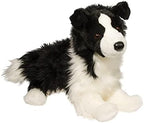 Douglas Chase Border Collie Dog Plush Stuffed Animal | 16-inch