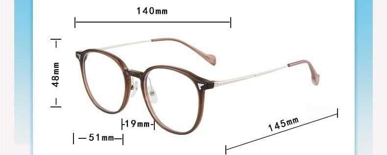 Oversized Round Reading Glasses Fatigue Relieve Anti Blue Light Computer Readers Oval Flat Light Mirror Eyewear