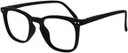 OPULIZE BEX Reading glasses for Women Men, Large Designer Style Sturdy frame with Spring Hinges,Matt Black +2 (Pack of 1)