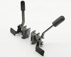 Wheelchair Brake,Wheelchair Wheel Lock for Steel and Aluminum Transport Chair(TR37E-SV & TR39E-SV,MDS808200,ATC17,ATC19),STDS4S092L/R,Replacement Parts,with Installation Tool (1 Pr,Black)