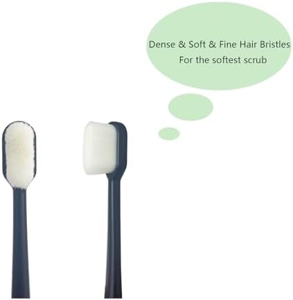 Turtle Shell Cleaning Brush - Remove Muds, Dirt, Contaminants from Tortoises/Shells/Promoting Shell Health - Dense Soft Fine Hair Brush, No Harm to Turtle