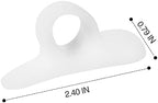 4Pairs Gel Hammer Toe Crest Cushions, Corrector Crests Relieve Foot Pain, Pressure, Discomfort, One Loop Design Hammertoe Gel Support Pads, Flexible Silicone Comfort