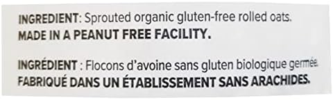 One Degree Organic Foods, Gluten Free Sprouted Rolled Oats, 2.27kg/5 lbs. {Imported from Canada}, 80 Ounces