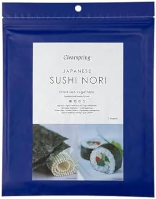 CLEARSPRING Toasted Nori Sheets For Sushi, 17 GR