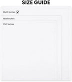 Utopia Home [24 Pack, White] Cloth Napkins 20x20 Inches, 100% Polyester Dinner Napkins with Hemmed Edges, Washable Napkins Ideal for Parties, Weddings and Dinners