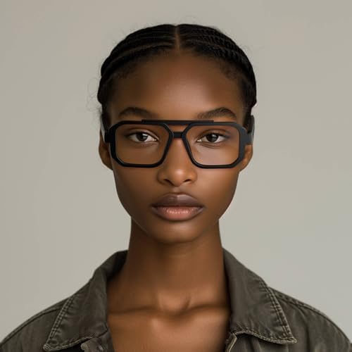 LONDON MOLE® Huntsville reading glasses | Cool square shaped readers | Men’s Women’s Unisex | Spring hinges