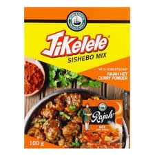 Hot Rajah Sishebo Mix, 100g, South African Curry Powder Blend, Spicy Seasoning for Meat Stews and Curries, No Preservatives, No Additives
