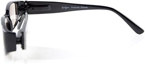 CessBlu Computer Glasses with Crystals for Women Reading Blue Light Filter Eyeglasses