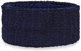Couver Kids 1-Inch Slim Sweatbands 12 Pieces Bulk Pack - Cotton Terry Cloth Wristband for School, Church, YMCA Activities or evens