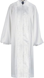 White Pulpit/Pastor Robe Available in Small, Medium, Large, X-large