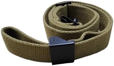 Exports M1 Garand 1903 Web Sling Us Gi Pattern Two Point Canvas Sling with 1-1/4 Inch Wide Swivels