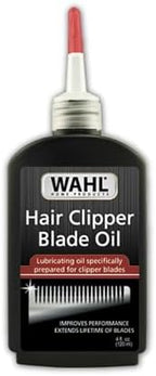 Wahl Premium Hair Clipper Blade Lubricating Oil for Clippers, Trimmers, & Blade Corrosion for Rust Prevention – 4 Fluid Ounces – Model 3310-300A
