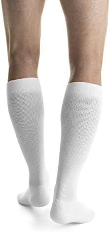 BSN Medical 110526 JOBST Compression Sock with Closed Toe, Knee High, Full Calf, X-Large, 15-20 mmHg, Cool White,X-Large Full Calf