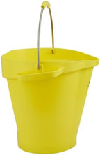 Vikan 56926 Pail,5 gal.,PP/SS,Yellow