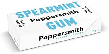 Peppersmith Spearmint Xylitol Gum 15g - 12 Pack