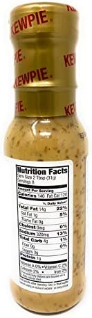 Kewpie Japanese Salad Dressings 8oz (236mL), 1 Pack (Deep-Roasted Sesame)