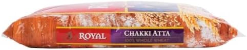 Royal Chakki Atta 100% Whole Wheat Flour - 20 lb. By TableTop King