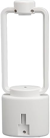 Essential Oil Diffuser Wall MOUNTABLE Automatic Perfume Machine with Colorful Light Fragrance Nebulizer for Home Office White