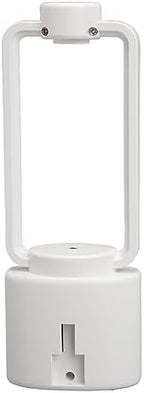 Essential Oil Diffuser Wall MOUNTABLE Automatic Perfume Machine with Colorful Light Fragrance Nebulizer for Home Office White