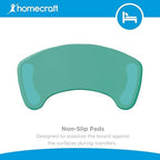 Days Curved Transfer Board with Handles, 27-5/8" 336 lbs. Capacity