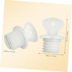PartyKindom 2Pcs Hot Water Bottle Caps Sealing Stoppers for Leakproof Hot Water Bags Convenient and Practical Accessories for Warm Water Sacks Easy to Use and Replace