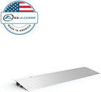 EZ-ACCESS - Threshold Ramps for Doorways - Portable Wheelchair Ramp for Home Steps, Aluminum Door Threshold Sliding Doors, and Wheelchair Access - Adjustable Modular Transitions, 1.5" Rise