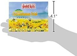 Gold Kili Instant Chrysanthemen Drink with Honey, 10-Count Packets, 6.3 Ounce (Pack of 4)