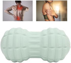 Electric Massage Roller, Ergonomic 4 Vibrating Speeds Peanut Massage Ball for Myofascial Release (Green)