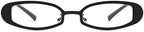 Y2k Sunglasses for Women and Men, Retro Narrow Cat Eye Sunnies Mirua