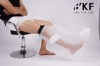 Adult Short Waterproof Leg Cast and Bandage Cover Designed to Protect Wound Cast and Injuries During Shower-Adult Short Leg.Upper Leg Circ OD/ID(7.2/1.97inch),Size:25.98 * 17.32inch