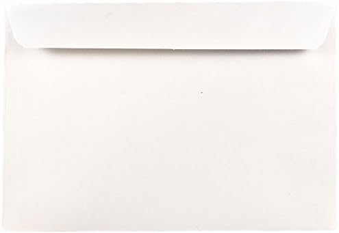 JAM PAPER 7 1/2 x 10 1/2 Booklet Commercial Envelopes - White - 50/Pack