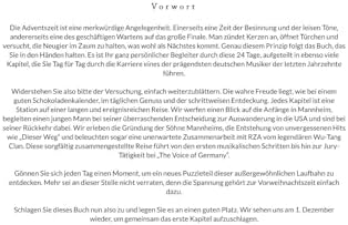 Der inoffizielle Adventskalender für Fans von Xavier Naidoo: 24 Tage mit deinem Star bis Weihnachten. Fanbuch und Biografie in einem. Das ideale Geschenkt für alle Fans. (German Edition)