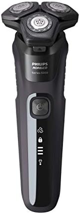 Philips Norelco Shaver 5300, Rechargeable Wet & Dry Shaver with Pop-Up Trimmer, S5588/81, Men
