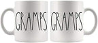 Gramps Mug - Coffee Cup Gift for Christmas, Birthday, Father's Day - Family Present for the Best Gramps Ever - 11oz