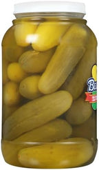 Best Maid Dill Pickles 1 Gal 18-22 Count (1 Pack)